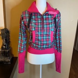 Lululemon Senorita Pink Plaid Pullover